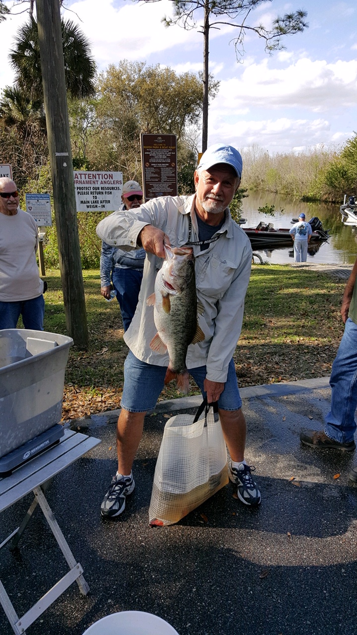 Don Carroll - Big Fish Winner - Lake Yale - Feb 2020