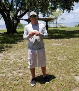 Walter McClure - 3rd Place Angler and Big Fish Winner - Lake Eustis - July 2022 
